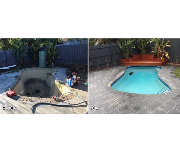 "Transform your pool with our expert swimming pool repair services. From before to after, we revitalise your pool, ensuring a flawless finish. Contact us today for a stunning pool makeover!"